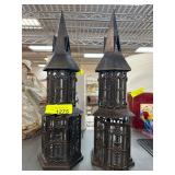 Black Metal Decorative Lanterns