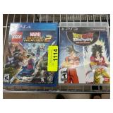 Sealed Lego Marvel Super Heroes 2 & DBZ Budokai Se