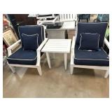 Outdoor Seating Set with Sunbrella Cushions
