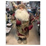 Decorative Santa Claus Figurine with Sack