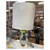 Modern Table Lamp with Reflective Base