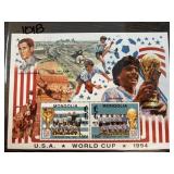 Mongolia World Cup 1994 Commemorative Stamp Set