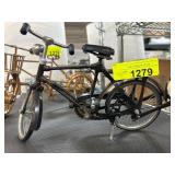 Metal Bicycle Figurine With Moving Parts