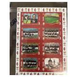 Somalia Historic Soccer Stamps Sheet