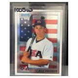 Alex Bregman Bowman Chrome USA Baseball Card
