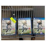 Madden NFL 15 PS4 Games, One Sealed