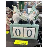 Decorative Gnome-Themed Perpetual Calendar