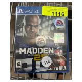 PS4 Madden 25 Game, Factory Sealed