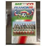 Mexico Francia 98 Soccer Team Collectible