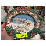 Fitz and Floyd 1993 Christmas Plate