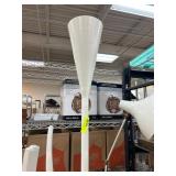 Mid-Century Modern Floor Lamp With Brass Base