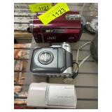 JVC, Aiptek, and Sony Cameras