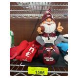 Miami Heat-Themed Gnome and Lone Star Straps