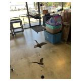 Metal Hanging Mobile Featuring Birds