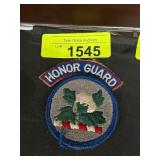Honor Guard Patch Set with Embroidered Design