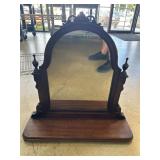 Wood-Framed Vanity or Table Mirror
