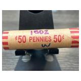 Roll of Mixed Wheat Cents