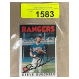 1988 Topps Steve Buechele Baseball Card
