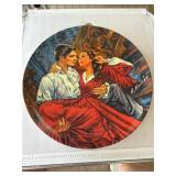 Scarlett and Rhett Collector Plate by Knowles