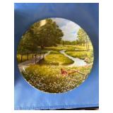 Knowles The Flowering Meadow Plate by Bergsma