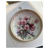 1992 Limited Edition Carnation Serenade Plate