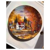 Harvest Memories Collector Plate by Knowles