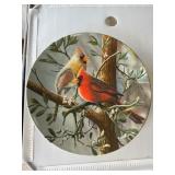 The Cardinal Collector Plate by Edwin Knowles