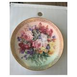 1991 Rose Fantasy Collector Plate by Lena Liu