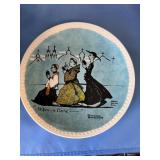 Norman Rockwell ï¿½When in Romeï¿½ Plate