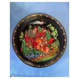 Russian Lacquer Plate 
