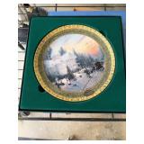 Thomas Kinkade Victorian Christmas Collector Plate