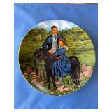 1985 Knowles Collector Plate: Bonnie and Rhett
