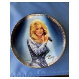 Dolly Parton Collector Plate with COA