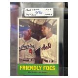 1963 Topps #68 Friendly Foes Baseball Card