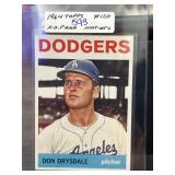 1964 Topps Don Drysdale #120 Baseball Card
