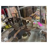 Rustic Metal Multi-Candle Holder