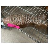 Copper Fish-Shaped Decorative Mold