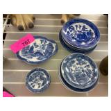 Blue and White Porcelain Dishes