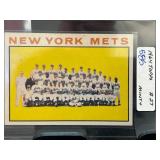 1964 Topps #27 New York Mets Team Card