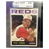 1964 Topps #80 Vada Pinson Baseball Card