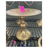 Pier 1 Brass Decorative Pedestal