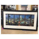 Hyatt Regency Dallas Cityscape Framed Print