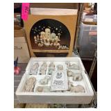 Precious Moments Nativity Figurine Set in Original