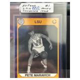 Pete Maravich LSU Collegiate Collection Card