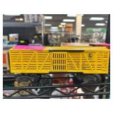 Lionel 6656 Yellow Stock Car with Original Box