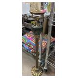 Brass Monkey-Themed Decorative Pedestal