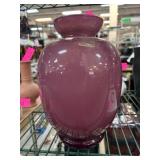 Purple Glass Vase Marked Made in Italy