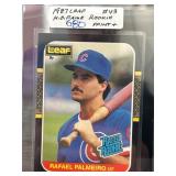 1987 Leaf #43 Rafael Palmeiro Rated Rookie Card
