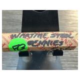 Wartime Steel Pennies Roll in Paper Wrap