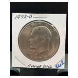 1972-D Eisenhower Dollar Coin in Choice Uncirculat